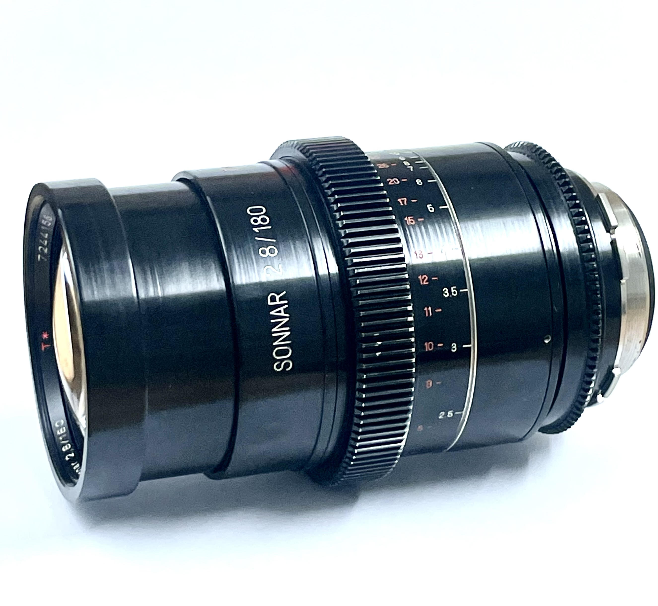 Carl Zeiss Sonnar 180mm T2.8 CF1.4m ø80mm