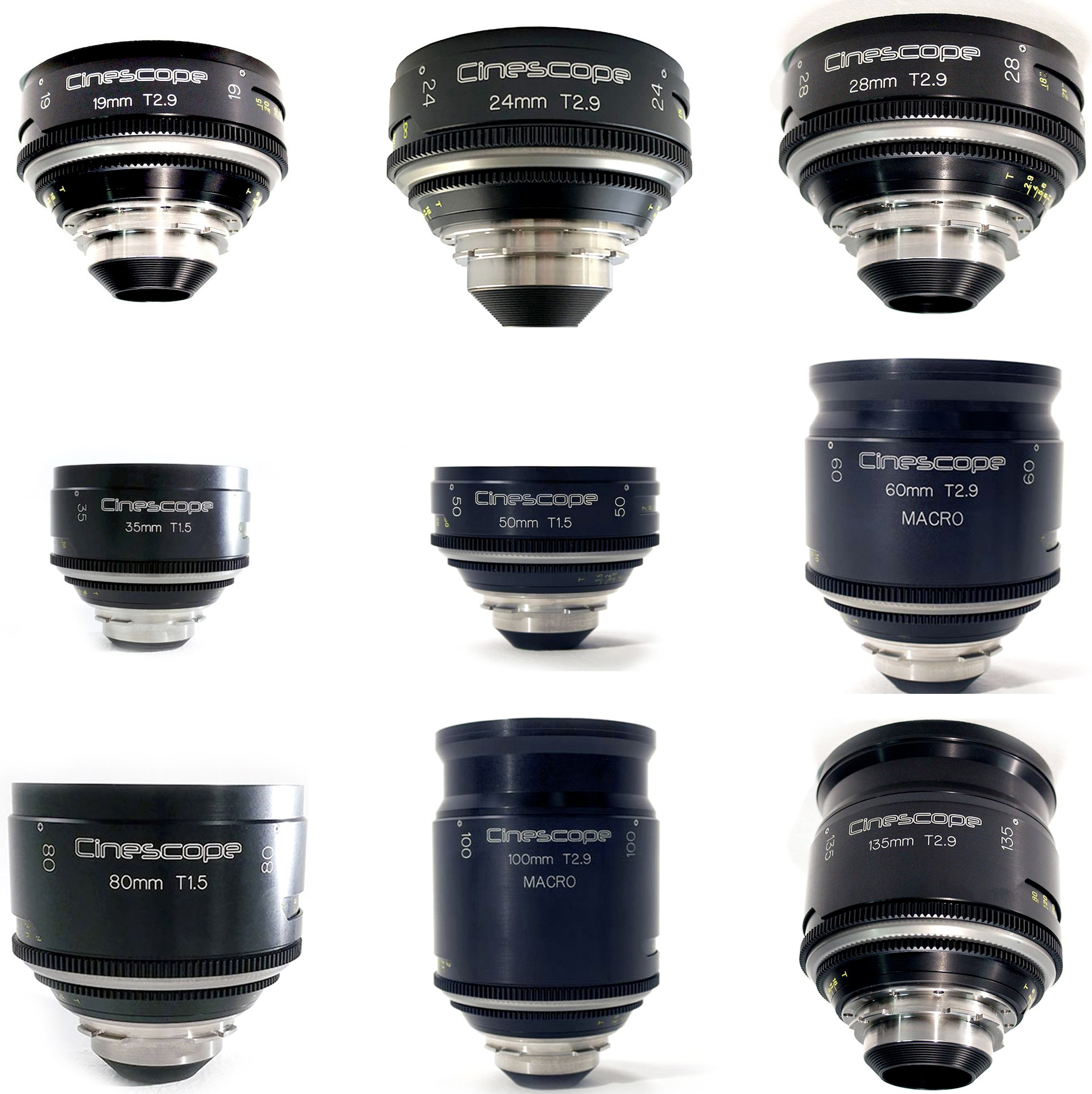 Cinescope Leica R 19-135mm Set ø110
