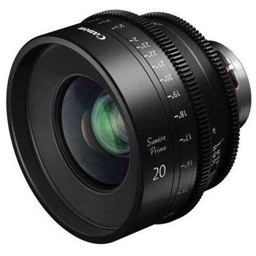 Canon Sumire CN-E 20mm FP X T1.5 CF0.3m ø114