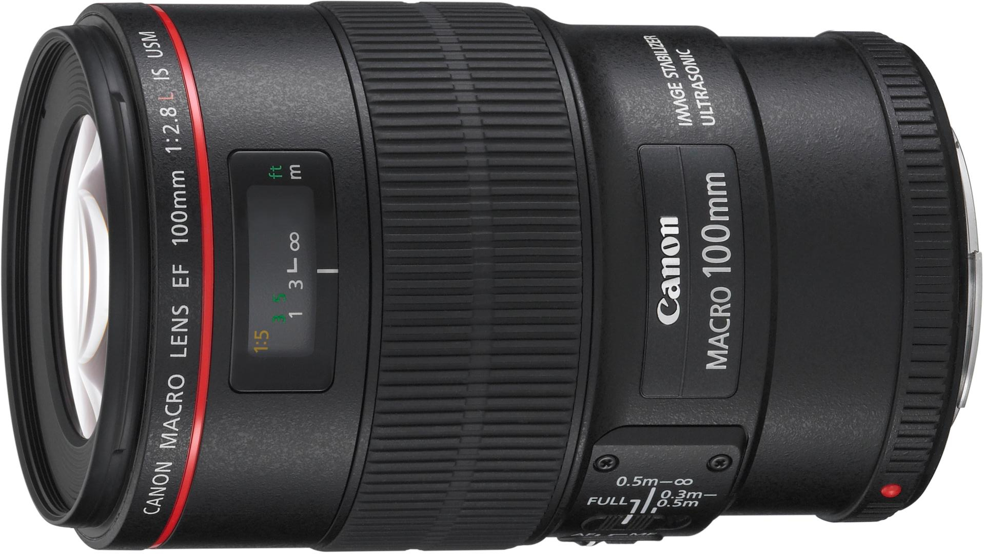 Canon EF Macro 100mm 1:2.8 L IS USM CF0.3m ø67